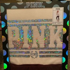 Victoria’s Secret Pink crew and legging set.